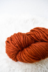 Rust Wool Art Yarn