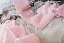 Load image into Gallery viewer, Silk Velvet: Blush Pink