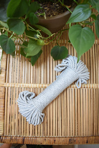 Grey 5mm Cotton Rope